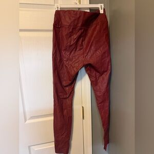 Wild Fable Deep Red Leggings